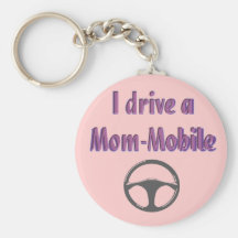 Je conduis un mobile de maman porte-clé