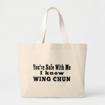 Je connais l'aile Chun Sacs En Toile