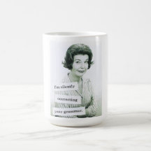 Je corrige silencieusement votre tasse de grammair