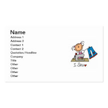 Je couds carte de visite