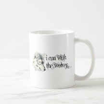 Je cours avec les loups -- Vampires Mugs
