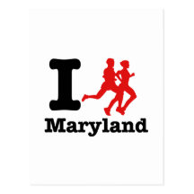 Je cours le Maryland Carte Postale