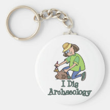 Je creuse l'archéologie porte-clés