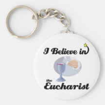 je crois à l'eucharistie porte-clef