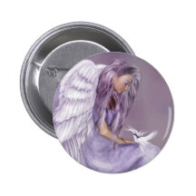 Je crois au bouton d'anges pin's