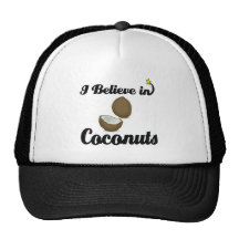 je crois aux noix de coco casquette