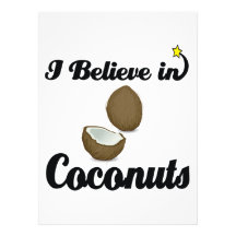 je crois aux noix de coco faire-parts
