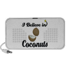 je crois aux noix de coco haut-parleurs mobiles