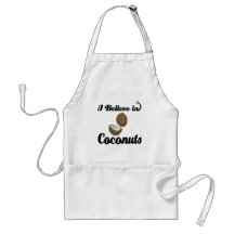 je crois aux noix de coco tablier