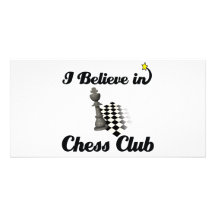 je crois en club d'échecs photocartes