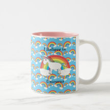 Je crois en licornes mugs à café