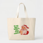 Je crois en père noël sac