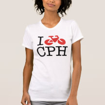 Je fais du vélo la chemise des femmes de CPH T-shirt