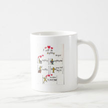 Je ferai n'importe quoi pour vous tasse