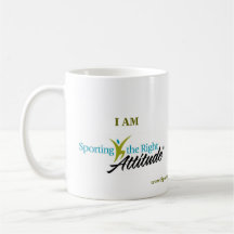 JE folâtre la bonne attitude Mug