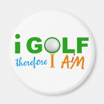 JE JOUE AU GOLF l'aimant