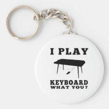 Je joue le clavier porte-clef