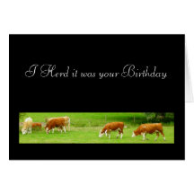 Je le vis en troupe étais votre anniversaire cartes de vœux