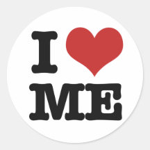 Je m'aime adhésif