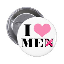 Je m'aime (les hommes) pin's