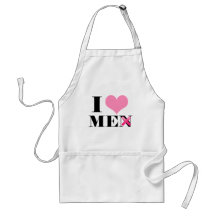 Je m'aime (les hommes) tablier