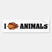 Je mange l'adhésif pour pare-chocs d'animaux autocollant pour voiture