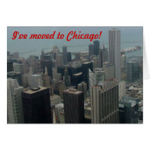 Je me suis déplacé à Chicago Carte