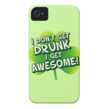 Je ne m'obtiens pas ivre deviens impressionnant coque iPhone 4 Case-Mate