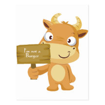 Je ne suis pas un hamburger cartes postales