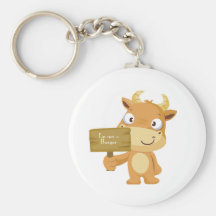 Je ne suis pas un hamburger porte-clefs