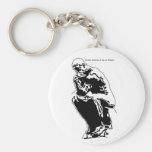 Je pense que donc je suis un athée porte-clefs