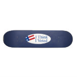 Je pense que j'ai voté skateboards cutomisables