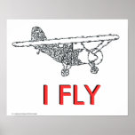 JE PILOTE - l'AVION par NICHO… Posters