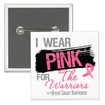 Je porte le ruban rose pour le cancer du sein de g badges