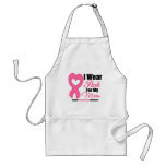 Je porte le ruban rose pour ma maman tablier