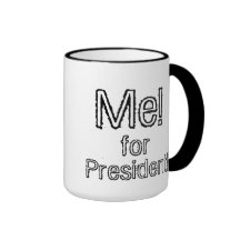 Je ! pour le président ! tasses à café