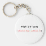 je pourrais être jeune keychain porte-clef