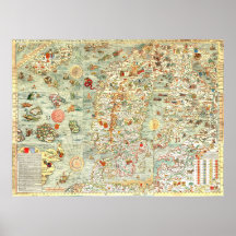 "Je remarque" la carte d'amusement d'enfants Super Posters