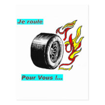 JE ROULE POUR VOUS.png Cartes Postales