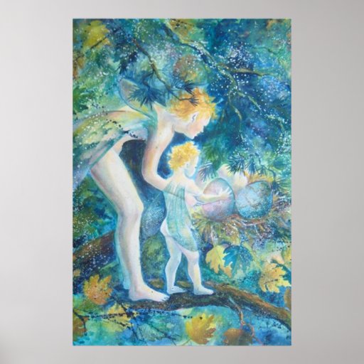 Je sais où les fées de bébé viennent de l'affiche