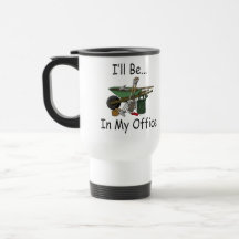 Je serai dans mon jardin de bureau tasse
