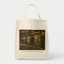 JE SOUHAITE QUE J'AIE ÉTÉ DANS PARIS-1 SACS FOURRE-TOUT