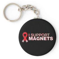 Je soutiens le magnet porte-clés
