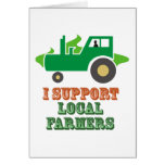 Je soutiens les agriculteurs locaux cartes