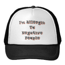 Je suis allergique… _ casquette
