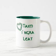 Je suis amoureux de toi (Gaelige) Mug