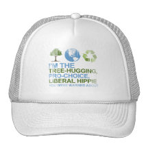 Je suis arbre-étreindre, la hippie pour l'avorteme casquettes de camionneur