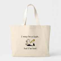 Je suis chaud sac en toile