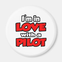 Je suis dans l'amour avec un pilote magnets pour réfrigérateur