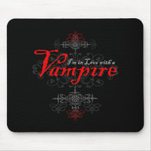 Je suis dans l'amour avec un vampire tapis de souris